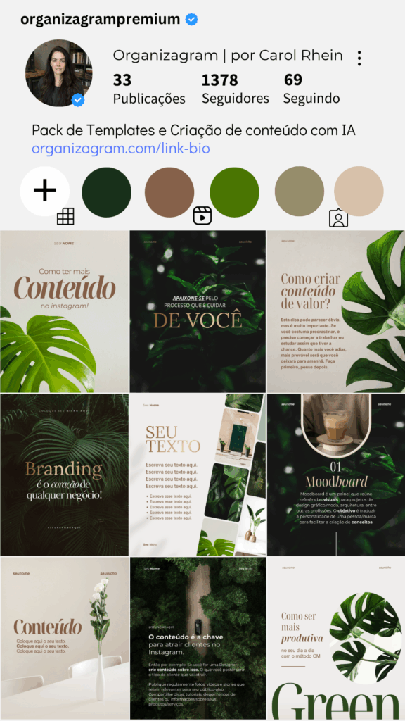 PACK CANVA TEMPLATES INSTAGRAM