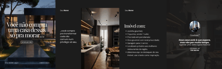 pack corretor de imoveis