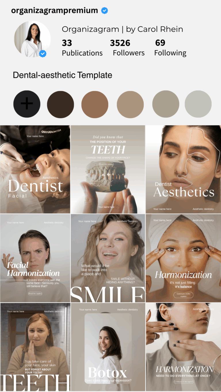 INSTAGRAM TEMPLATE CANVA PACK (4)