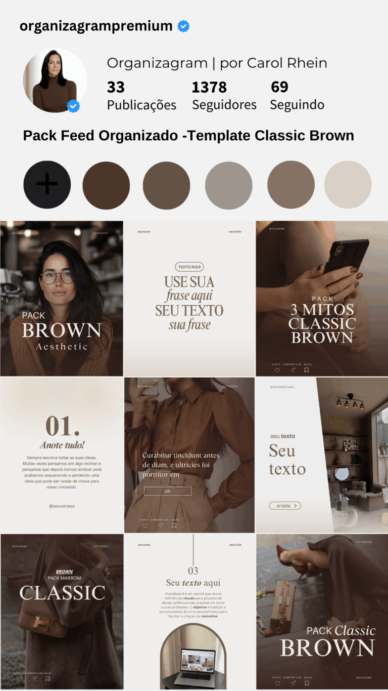 instagram template pack