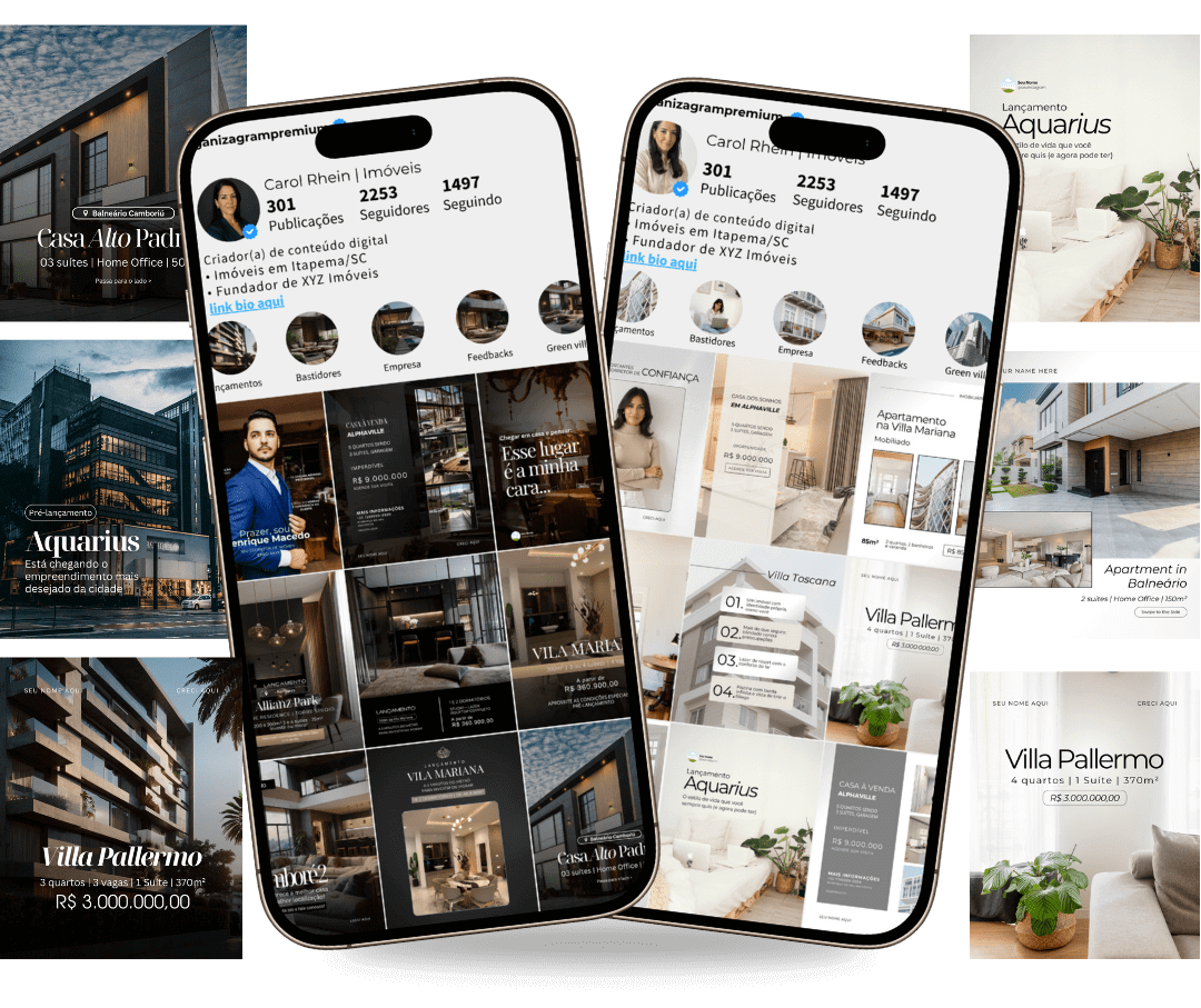 PACK CORRETOR DE IMÓVEIS