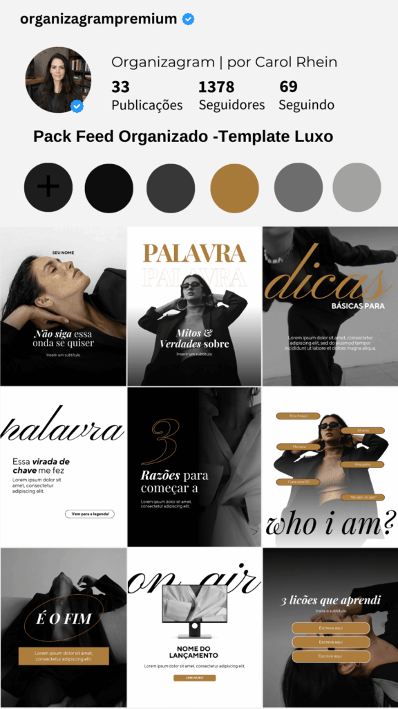 TEMPLATES INSTAGRAM PACK CANVA