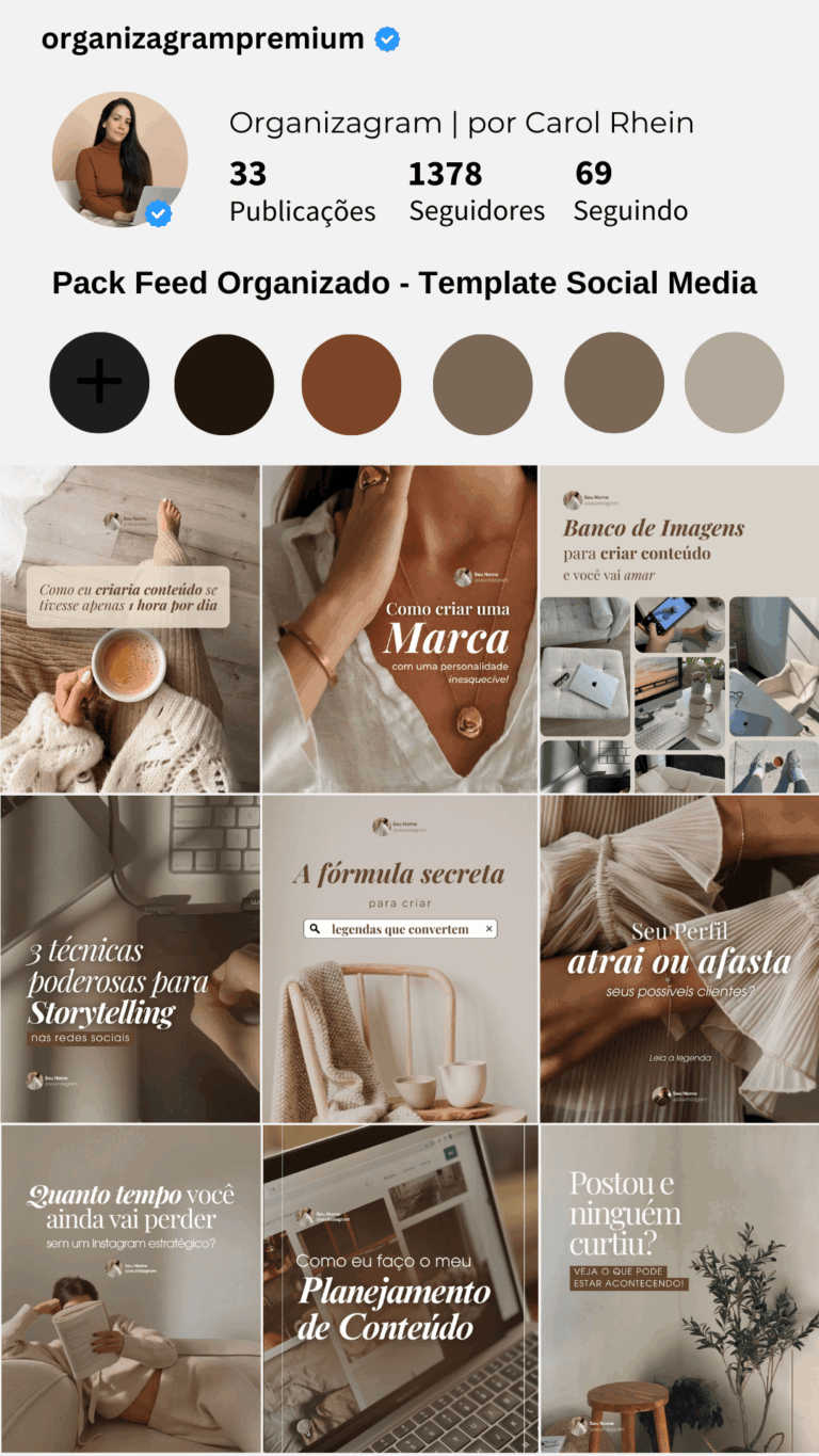 TEMPLATES INSTAGRAM PACK CANVA