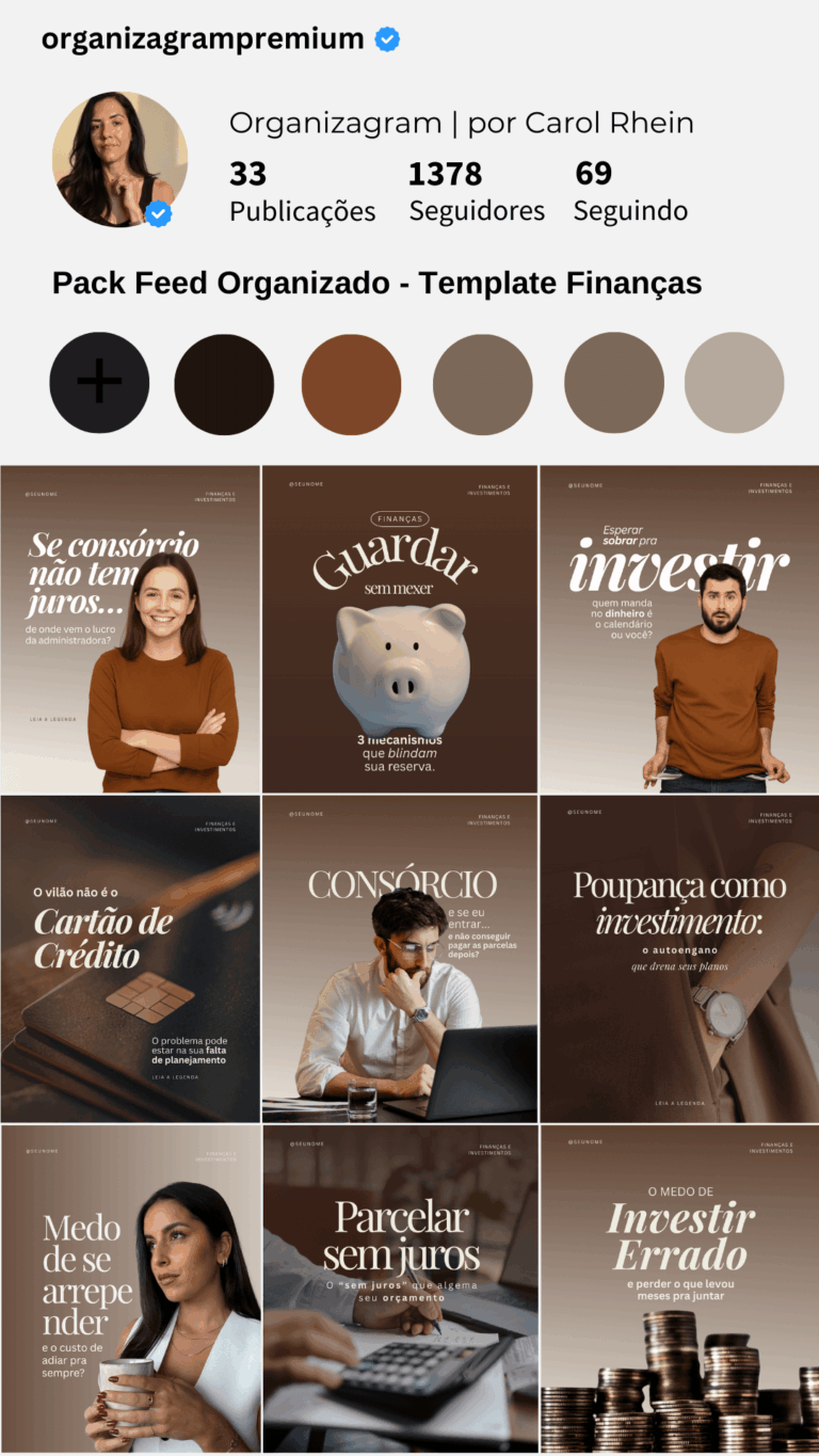 TEMPLATES INSTAGRAM PACK CANVA